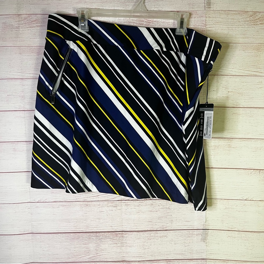 Tail NEW Electra Stripe Darby Style GA4396-L110 Pull On Golf Skort Size‎ XL